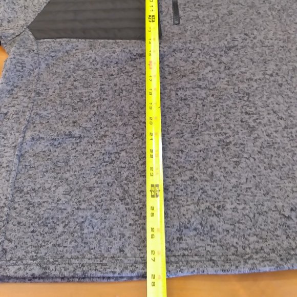 NRA Sweatshirt Lightweight Quarter Zip Embroidered "NRA" On Sleeve Men's Size LG - Picture 5 of 5